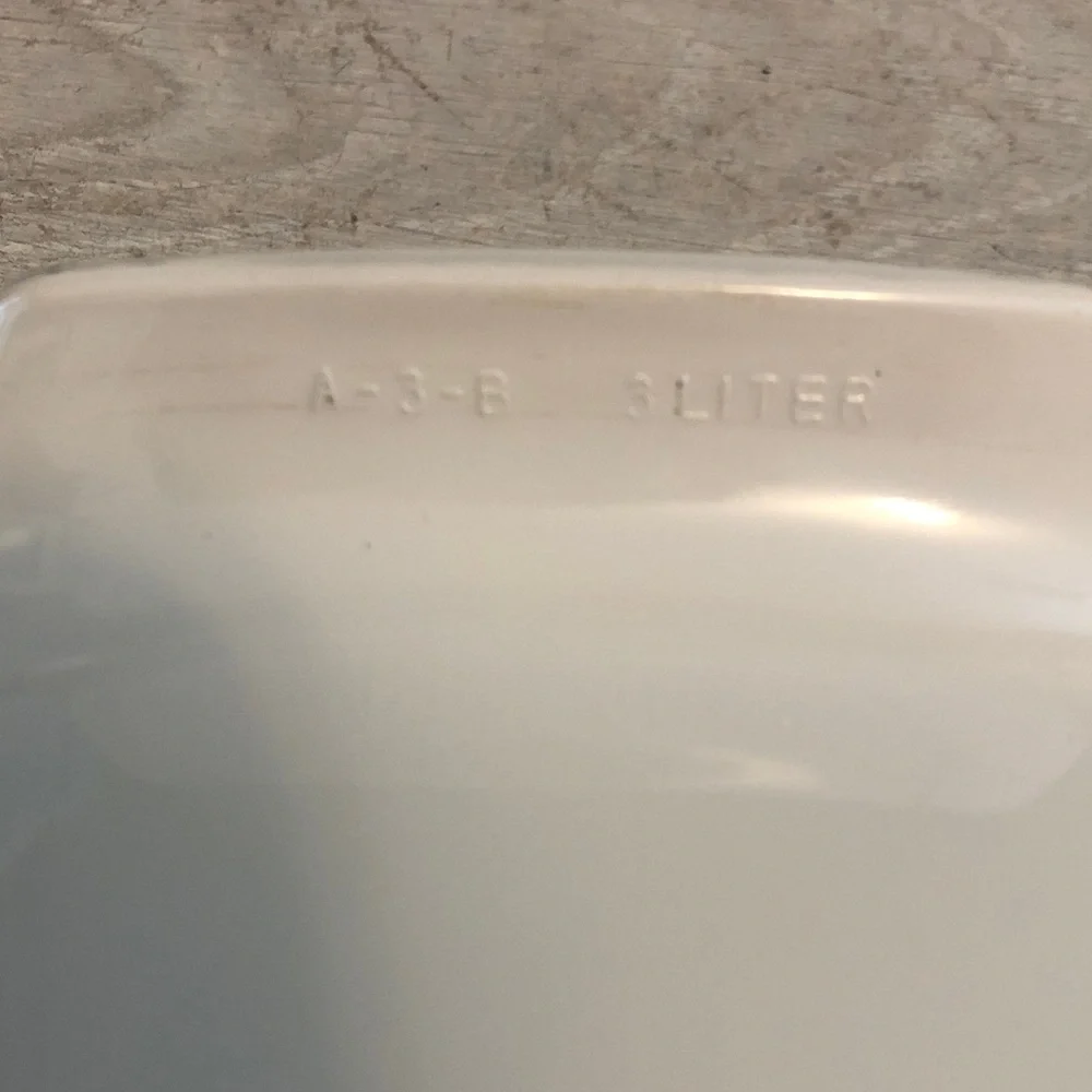 CorningWare Large Vintage Forever Yours A-3-B 3-Liter Casserole Dish with Lid